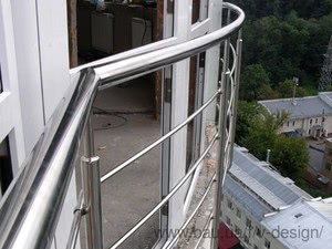 Перила из нержавейки &mdash; В-Дизайн